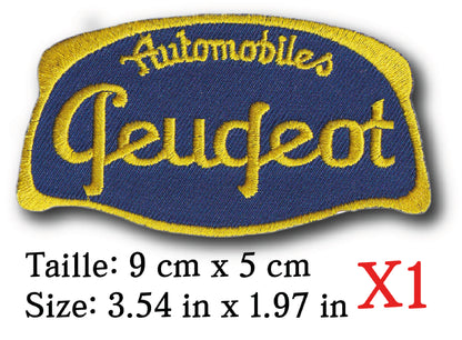 MAXIMUMPATCHES - Ecusson Patch Brodé Thermocollant - 9 cm x 5 cm - Automobile Moto Voiture Rétro Vintage