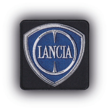 MAXIMUMPATCHES - Ecusson Patch Brodé Thermocollant - 9 cm x 9 cm - Automobile Moto Rétro Vintage Italie Stratos Rallye