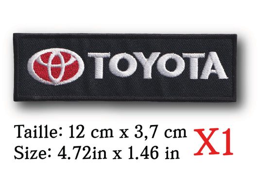 MAXIMUMPATCHES - A030 - Ecusson Patch Brodé Thermocollant - 12 cm x 3,7 cm - Voiture Automobile Japon Japonaise Jdm