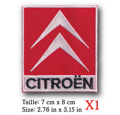 MAXIMUMPATCHES - Ecusson Patch Brodé Thermocollant - 7 cm x 8 cm - Automobile Moto Voiture Rétro Vintage