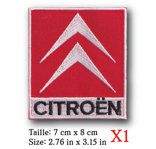 MAXIMUMPATCHES - Ecusson Patch Brodé Thermocollant - 7 cm x 8 cm - Automobile Moto Voiture Rétro Vintage