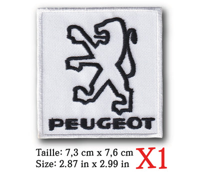 MAXIMUMPATCHES - Ecusson Patch Brodé Thermocollant - 7,3 cm x 7,6 cm - Automobile Moto Voiture Rétro Vintage