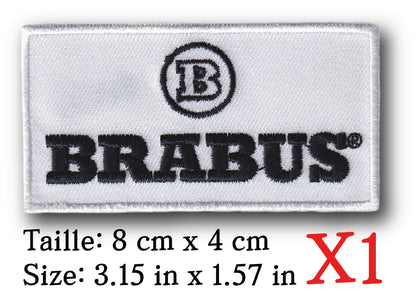 MAXIMUMPATCHES - Ecusson Patch Brodé Thermocollant - 8 cm x 4 cm - Préparateur Automobile Allemand