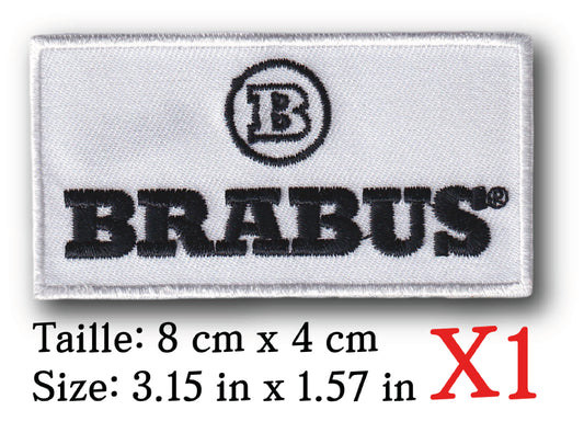 MAXIMUMPATCHES - Ecusson Patch Brodé Thermocollant - 8 cm x 4 cm - Préparateur Automobile Allemand