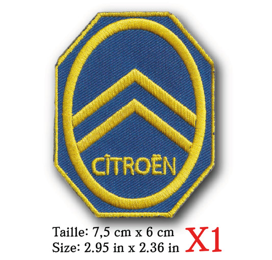 MAXIMUMPATCHES - Ecusson Patch Brodé Thermocollant - 7,5 cm x 6 cm - Automobile Moto Voiture Rétro Vintage