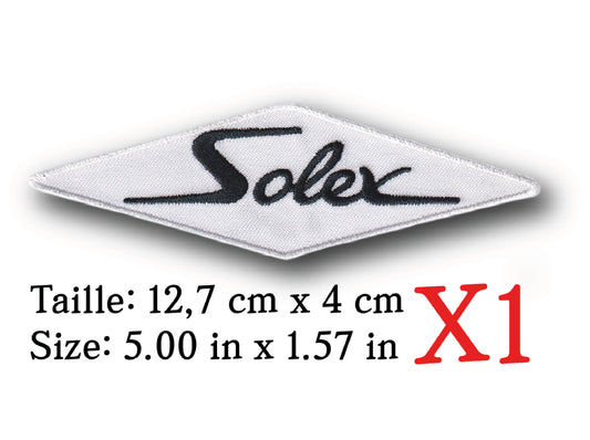 MAXIMUMPATCHES - Ecusson Patch Brodé Thermocollant - 12,7 cm x 4 cm - Cyclomoteur Vélomoteur France