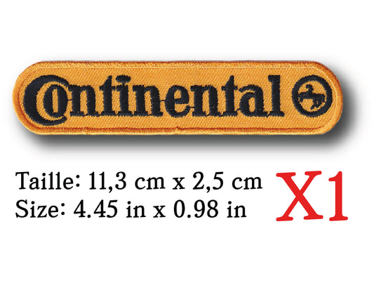 MAXIMUMPATCHES - Ecusson Patch Brodé Thermocollant - 11,3 cm x 2,5 cm - Automobile Moto Rétro Vintage