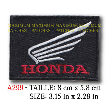 MAXIMUMPATCHES - Ecusson Patch Brodé Thermocollant - 8 cm x 5,8 cm - Moto Japon Rétro Vintage