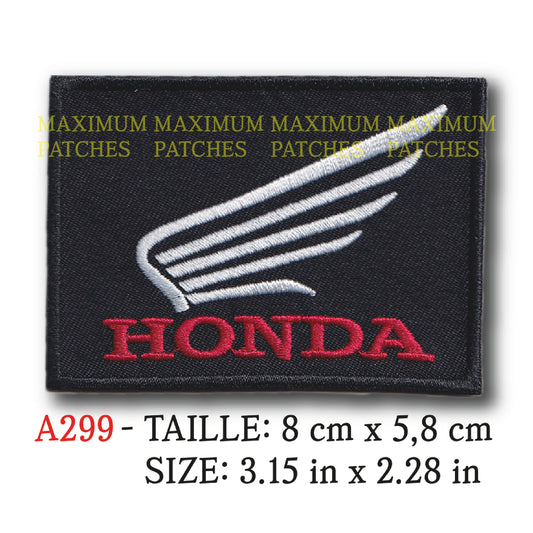 MAXIMUMPATCHES - Ecusson Patch Brodé Thermocollant - 8 cm x 5,8 cm - Moto Japon Rétro Vintage