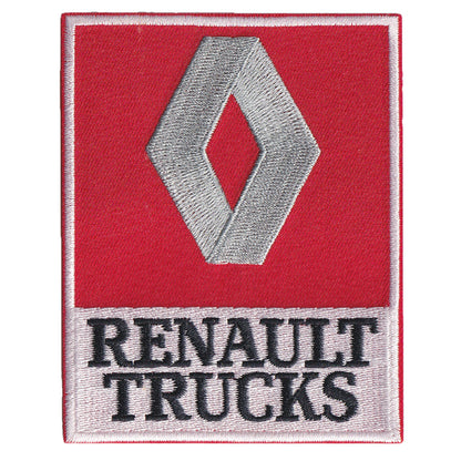 MAXIMUMPATCHES - Hauteur 9 cm - Ecusson Patch Brodé Thermocollant - Logo Camion Trucks France