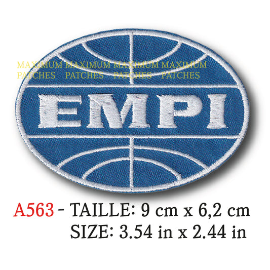 MAXIMUMPATCHES - 9 cm x 6,2 cm - Ecusson Patch Brodé Thermocollant - Pièce Automobile Cocs Kafer Beetle Marque Logo Vintage Rétro
