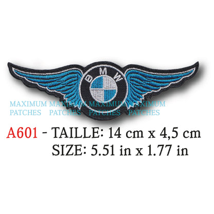 MAXIMUMPATCHES - FROM HAWAII WITH LOVE - 14 cm x 4,5 cm - Automobile Moto Allemand Marque Logo Rétro Vintage