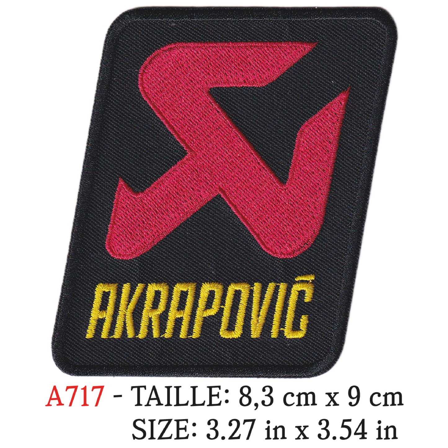 MAXIMUMPATCHES - FROM HAWAII WITH LOVE - 8,3 cm x 9 cm - Ecusson Patch Brodé Thermocollant - Automobile Publicité Marque Logo Suspension Amortisseur Moto