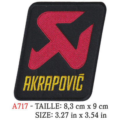 MAXIMUMPATCHES - FROM HAWAII WITH LOVE - 8,3 cm x 9 cm - Ecusson Patch Brodé Thermocollant - Automobile Publicité Marque Logo Suspension Amortisseur Moto