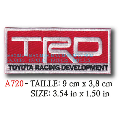 MAXIMUMPATCHES - Ecusson Patch Brodé Thermocollant - 9 cm x 3,8 cm - Automobile Japon Rétro Vintage