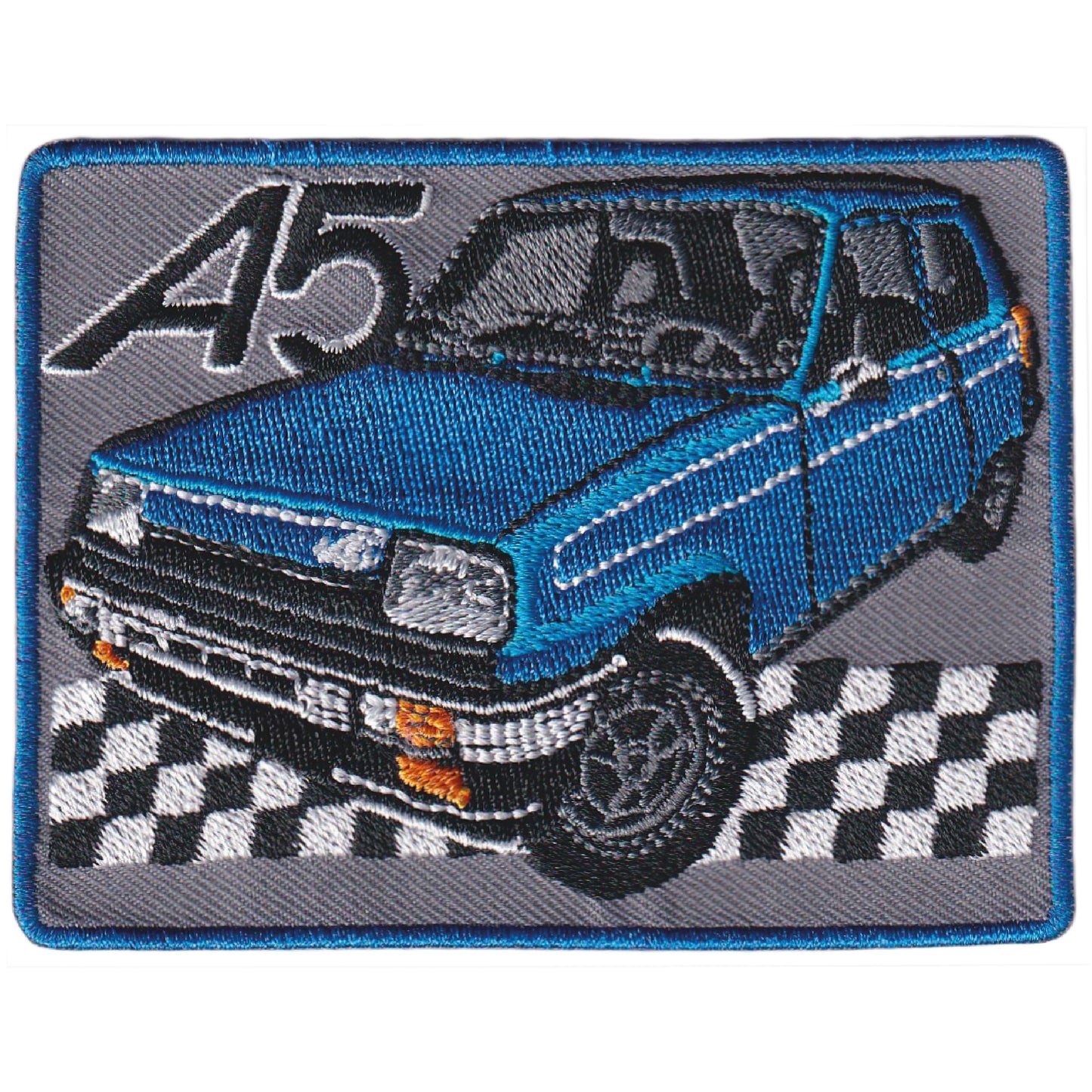 MAXIMUMPATCHES - Ecusson Patch Brodé Thermocollant - Diamètre 9 cm x 7 cm - A5 Alpine R5 Automobile France Voiture Sport