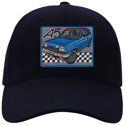 MAXIMUMPATCHES - A5 - CASQUETTE coton, taille unique, réglable, personnalisée avec écusson brodé thermocollé sur le fronton