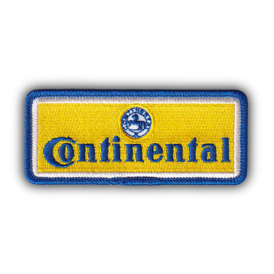 MAXIMUMPATCHES - Ecusson Thermocollant Brodé - 9,7 cm x 4,2 cm - Patch Patch Pneumatique Vintage Combinaison Pilote Continental