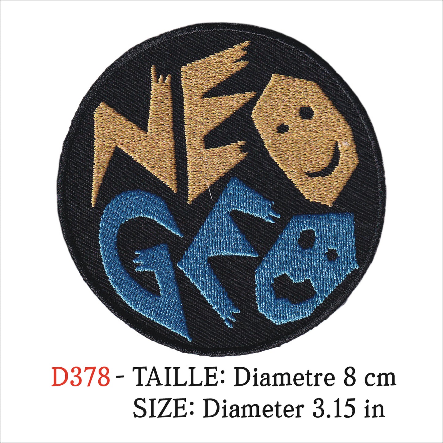 MAXIMUMPATCHES - Ecusson Patch Brodé Thermocollant - Console Jeux Vidéo Rétro Gaming