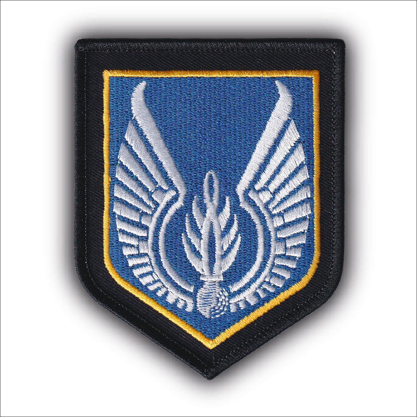 MAXIMUMPATCHES - Ecusson Patch Brodé Thermocollant - Dim: 9 cm x 7,2 cm - Militaire Armée Air Cosplay Collection Airsoft France GN Déguisement