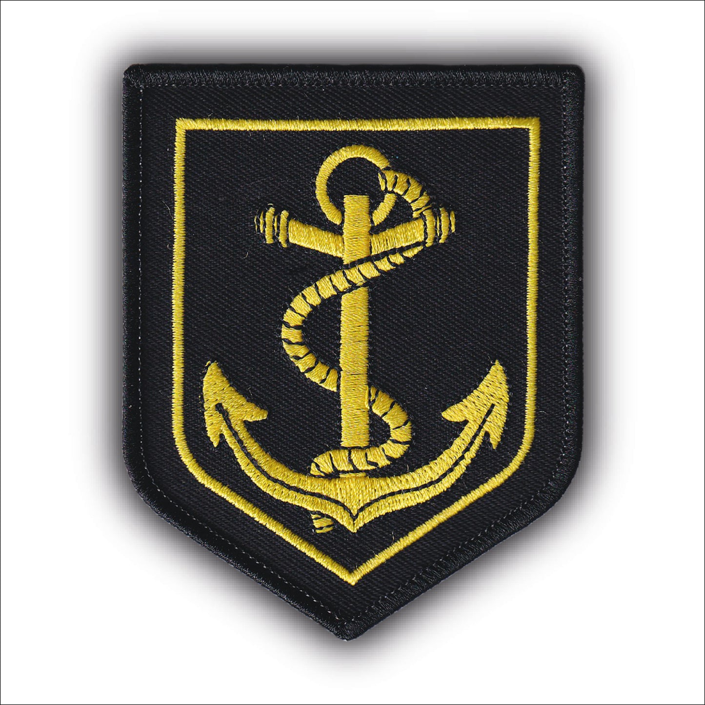 MAXIMUMPATCHES - Ecusson Patch Brodé Thermocollant - Dim: 9 cm x 7,3 cm - Collection Cosplay Airsoft Déguisement Maritime Armée Militaire Mer Backpack France GN