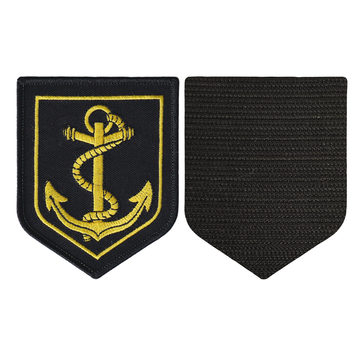 MAXIMUMPATCHES - Dim: 9 cm x 7,3 cm - Ecusson Patch Brodé Avec Scratch Cousu Au Dos + Carré Scratch a Coudre, Face Opposé Offerte/Militaire Gn Air Airsoft Cosplay Backpack Collection