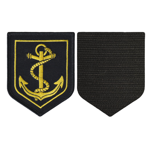 MAXIMUMPATCHES - Dim: 9 cm x 7,3 cm - Ecusson Patch Brodé Avec Scratch Cousu Au Dos + Carré Scratch a Coudre, Face Opposé Offerte/Militaire Gn Air Airsoft Cosplay Backpack Collection