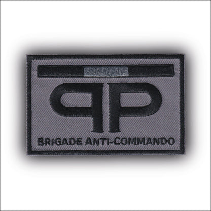 MAXIMUMPATCHES - Ecusson Patch Brodé Thermocollant - Dim: 10 cm x 6,4 cm - Police Fipn brigade anti-commando France Armée Militaire Airsoft Cosplay Déguisement