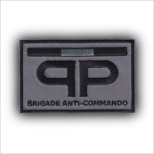 MAXIMUMPATCHES - Ecusson Patch Brodé Thermocollant - Dim: 10 cm x 6,4 cm - Police Fipn brigade anti-commando France Armée Militaire Airsoft Cosplay Déguisement