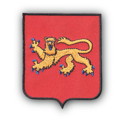 MAXIMUMPATCHES - Ecusson Patch Brodé Thermocollant - Département Région Territoire France - 6,5 cm x 8 cm - Aquitaine