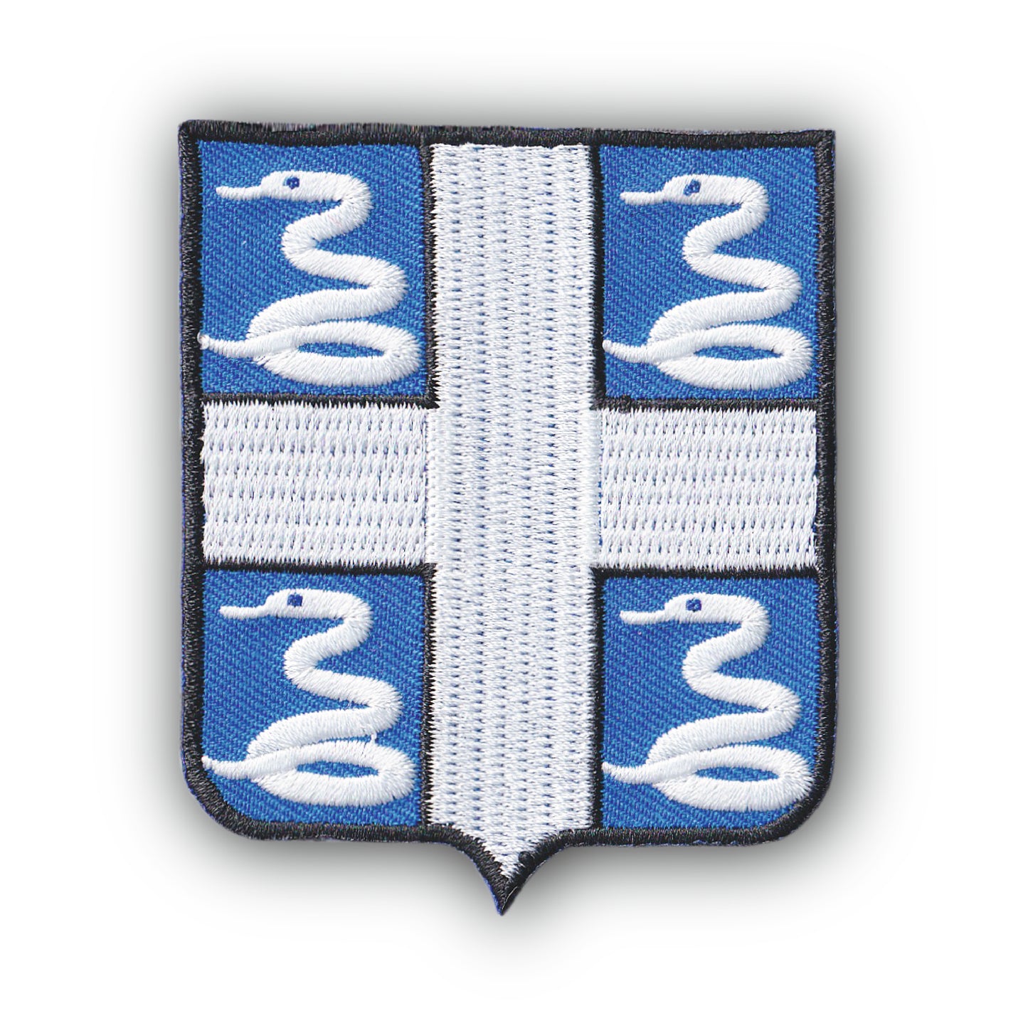 MAXIMUMPATCHES - Ecusson Patch Brodé Thermocollant - Département Région Territoire France - 6,5 cm x 8 cm - Martinique