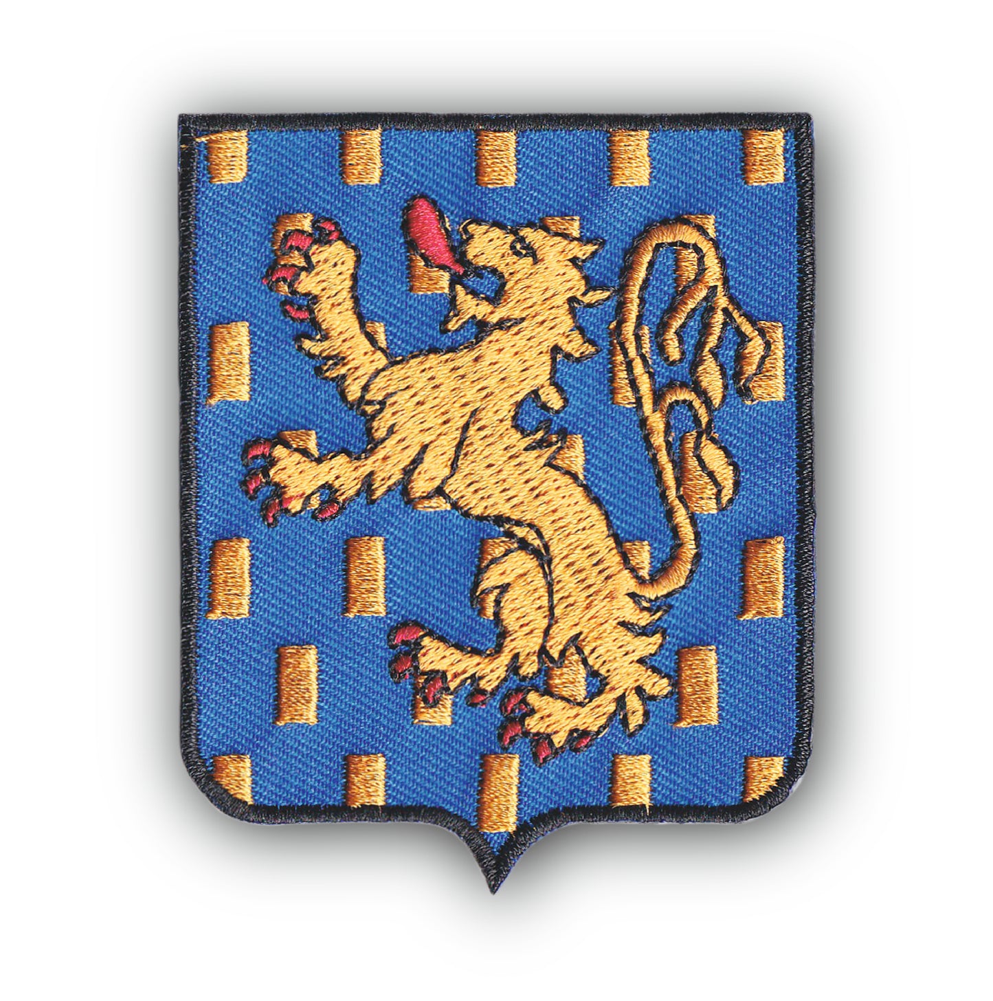 MAXIMUMPATCHES - Ecusson Patch Brodé Thermocollant - Département Région Territoire France - 6,5 cm x 8 cm - Franche Comté