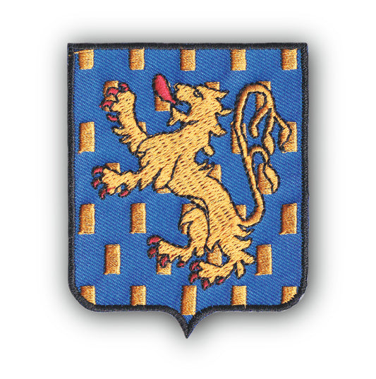 MAXIMUMPATCHES - Ecusson Patch Brodé Thermocollant - Département Région Territoire France - 6,5 cm x 8 cm - Franche Comté