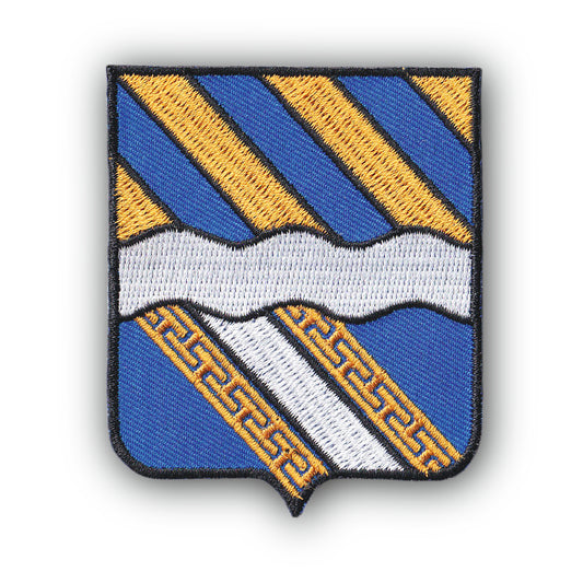 MAXIMUMPATCHES - Ecusson Patch Brodé Thermocollant - Département Région Territoire France - 6,5 cm x 8 cm - 02 Aisne