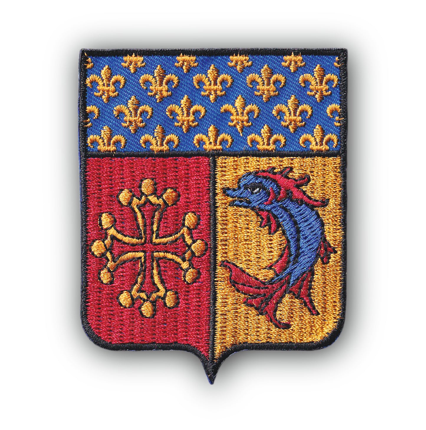 MAXIMUMPATCHES - Ecusson Patch Brodé Thermocollant - Département Région Territoire France - 6,5 cm x 8 cm - 05 Hautes alpes