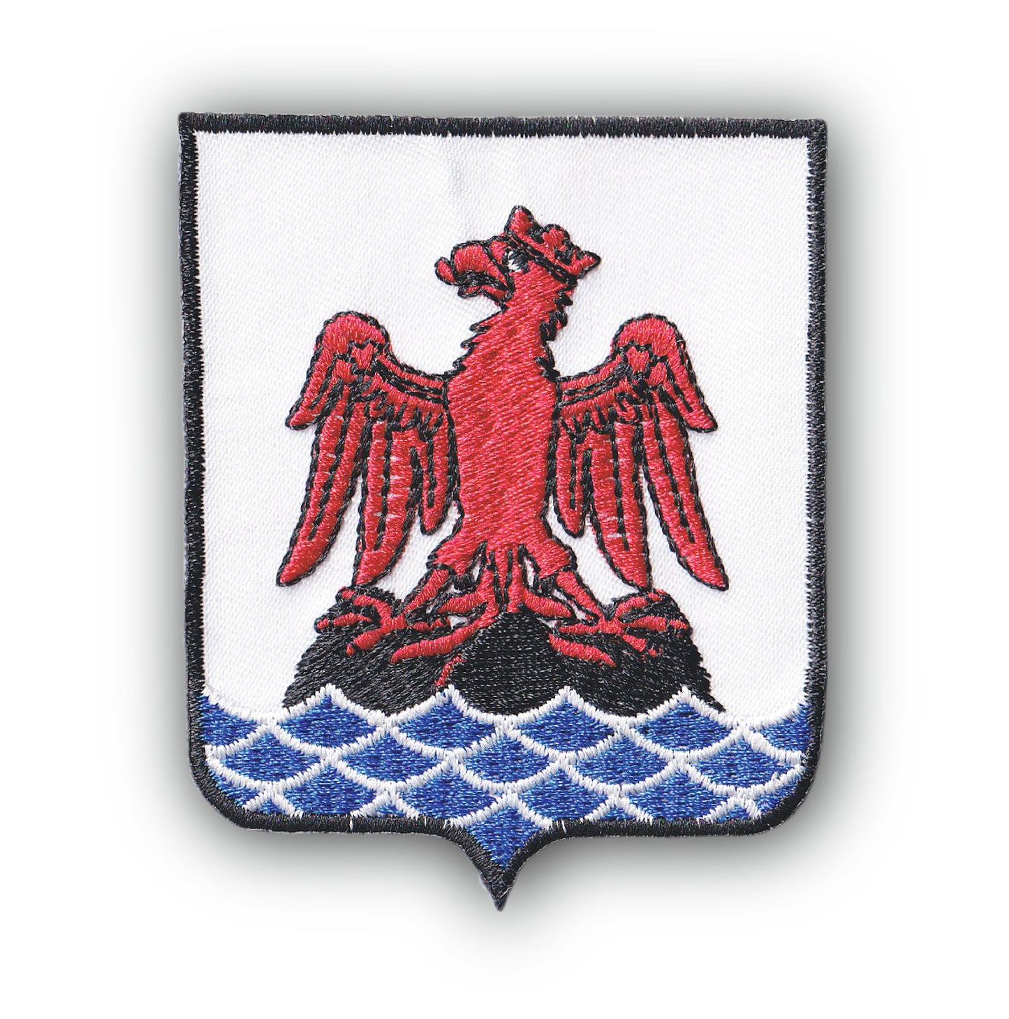 MAXIMUMPATCHES - Ecusson Patch Brodé Thermocollant - Département Région Territoire France - 6,5 cm x 8 cm - 06 Alpes Maritimes