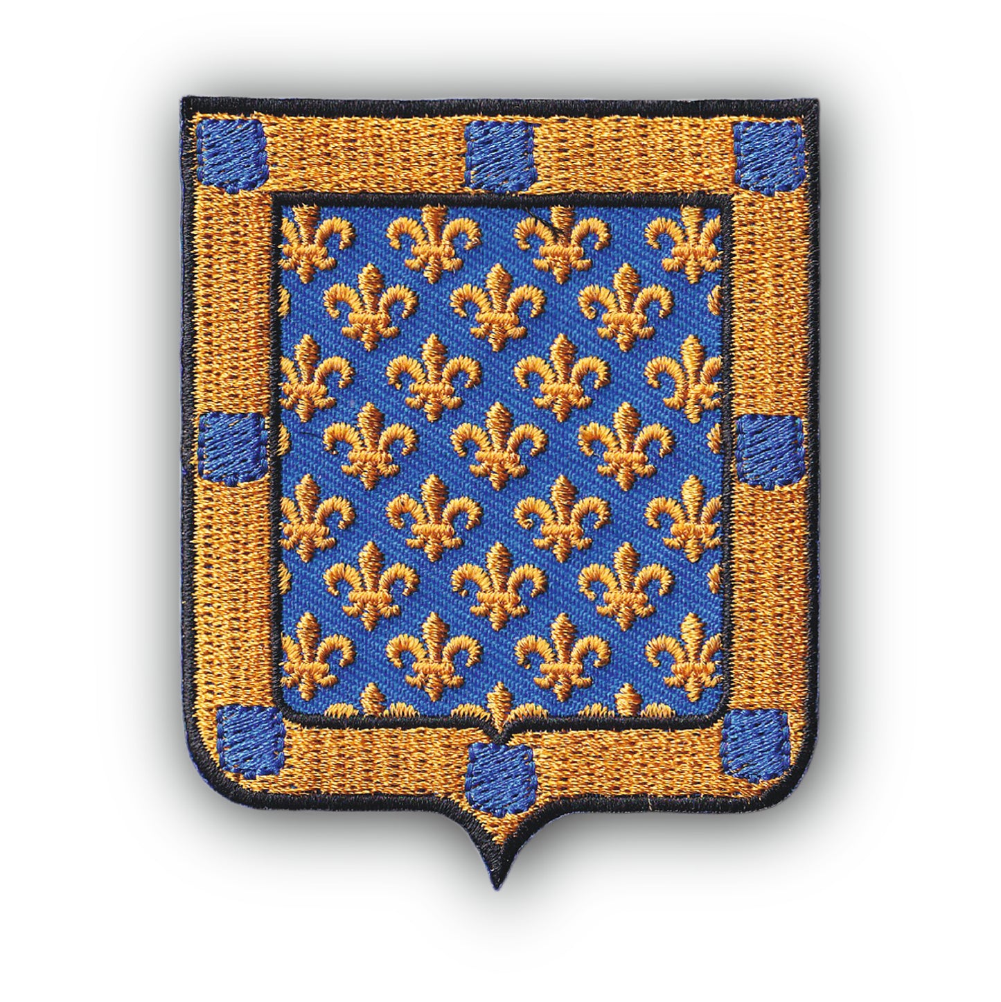 MAXIMUMPATCHES - Ecusson Patch Brodé Thermocollant - F107 - Département Région Territoire France - 6,5 cm x 8 cm - 07 Ardèche