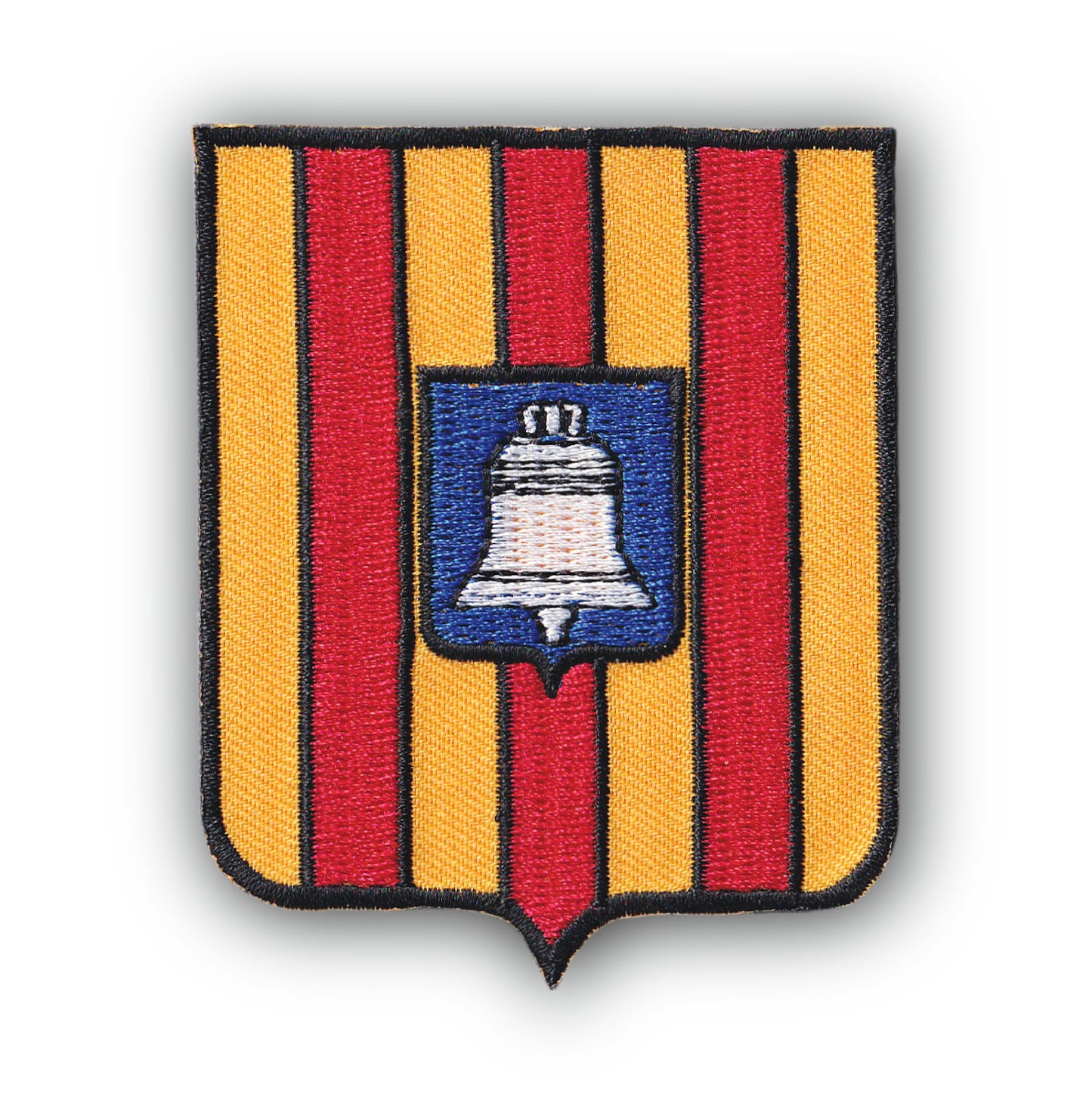 MAXIMUMPATCHES - Ecusson Patch Brodé Thermocollant - Département Région Territoire France - 6,5 cm x 8 cm - 09 Ariège