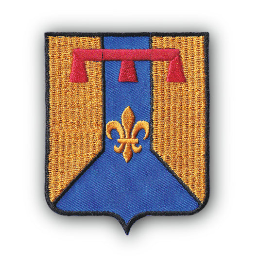 MAXIMUMPATCHES - Ecusson Patch Brodé Thermocollant - Département Région Territoire France - 6,5 cm x 8 cm - 13 Bouches Du Rhône