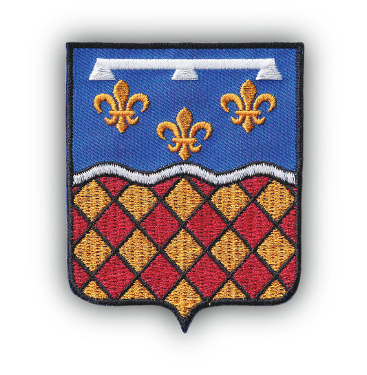 MAXIMUMPATCHES - Ecusson Patch Brodé Thermocollant - Département Région Territoire France - 6,5 cm x 8 cm - 16 Charente