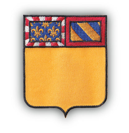 MAXIMUMPATCHES - Ecusson Patch Brodé Thermocollant - Département Région Territoire France - 6,5 cm x 8 cm - 21 Côte D'Or