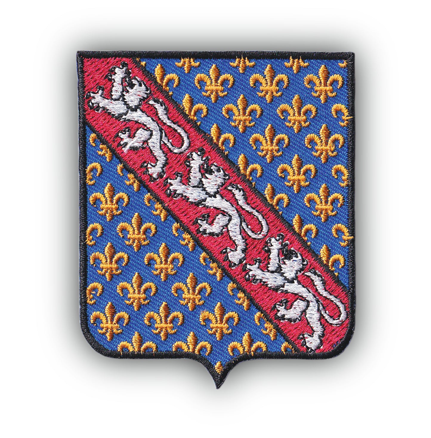 MAXIMUMPATCHES - Ecusson Patch Brodé Thermocollant - Département Région Territoire France - 6,5 cm x 8 cm - 23 Creuse