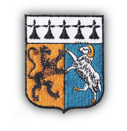MAXIMUMPATCHES - Ecusson Patch Brodé Thermocollant - Département Région Territoire France - 6,5 cm x 8 cm - 29 Finistère