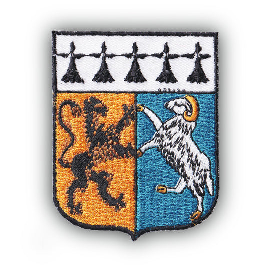 MAXIMUMPATCHES - Ecusson Patch Brodé Thermocollant - Département Région Territoire France - 6,5 cm x 8 cm - 29 Finistère