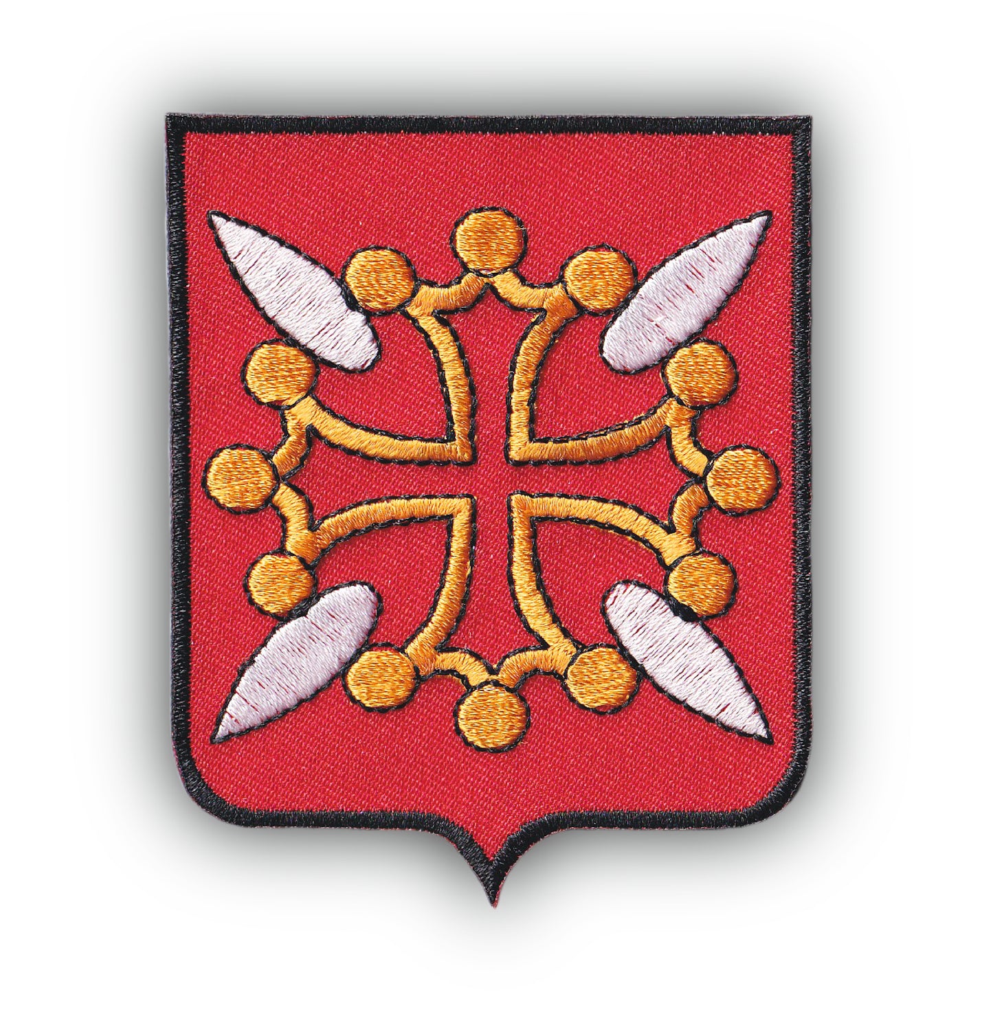 MAXIMUMPATCHES - Ecusson Patch Brodé Thermocollant - Département Région Territoire France - 6,5 cm x 8 cm - 31 Haute Garonne