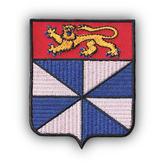 MAXIMUMPATCHES - Ecusson Patch Brodé Thermocollant - Département Région Territoire France - 6,5 cm x 8 cm - 33 Gironde