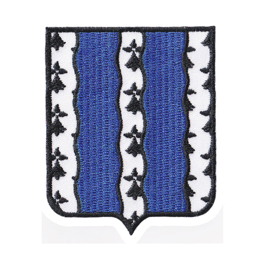 MAXIMUMPATCHES - Ecusson Patch Brodé Thermocollant - Département Région Territoire France - 6,5 cm x 8 cm - 35 Ille Et Vilaine