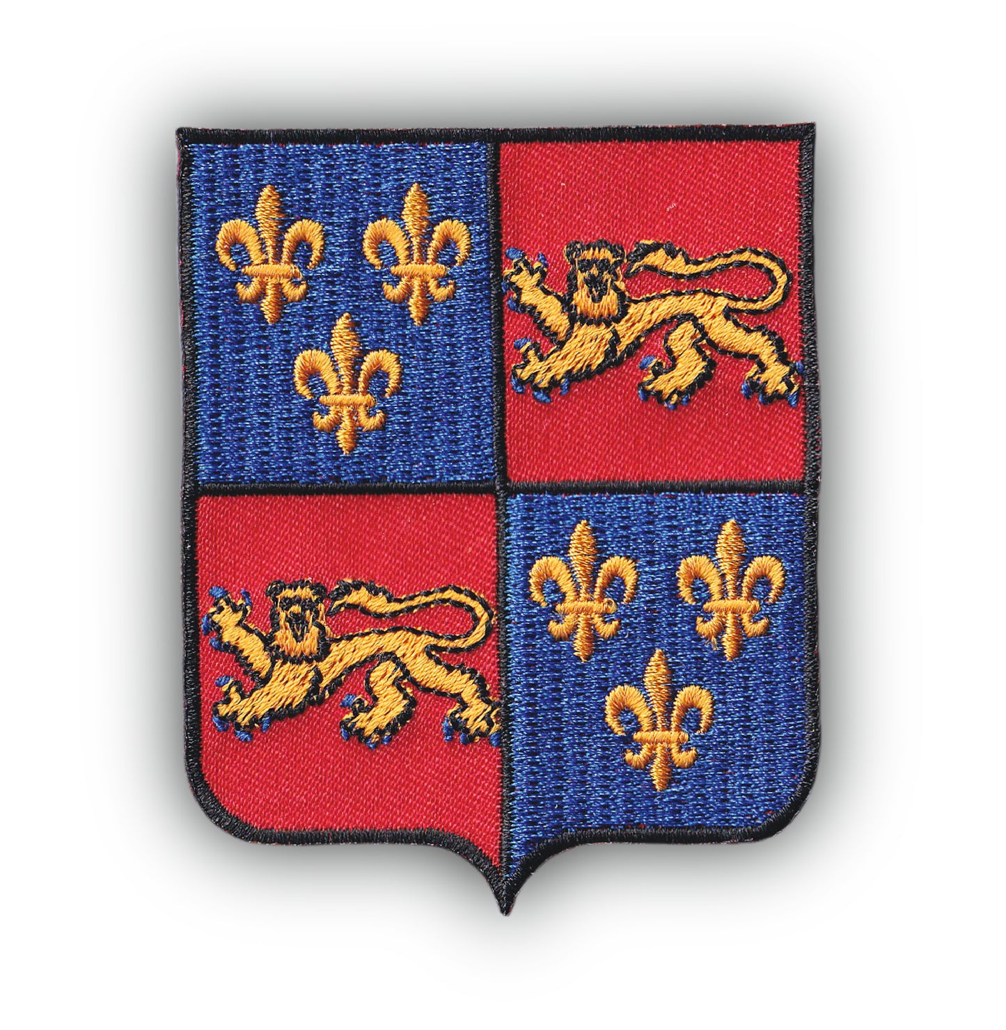 MAXIMUMPATCHES - Ecusson Patch Brodé Thermocollant - Département Région Territoire France - 6,5 cm x 8 cm - 40 Landes