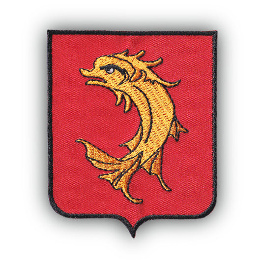 MAXIMUMPATCHES - Ecusson Patch Brodé Thermocollant - Département Région Territoire France - 6,5 cm x 8 cm - 42 Loire