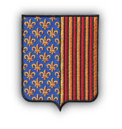 MAXIMUMPATCHES - Ecusson Patch Brodé Thermocollant - Département Région Territoire France - 6,5 cm x 8 cm - 48 Lozère